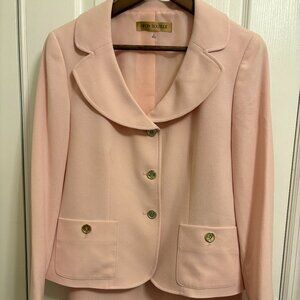Albert Nipon Pink "Jackie O" Style Suit NWT